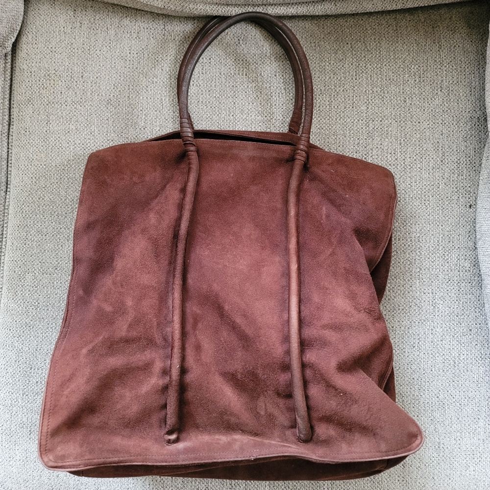 Bottega Veneta Suede Tote